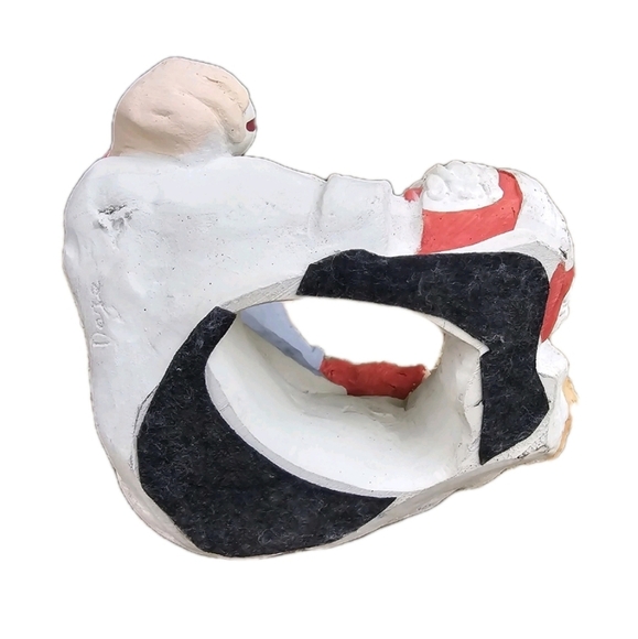 Sneaker Kids Pitching Ace Baseball Boy Sculpture Daze Mortensen Austin Prod 1986 - Picture 3 of 10